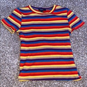 Forever 21 Striped Top